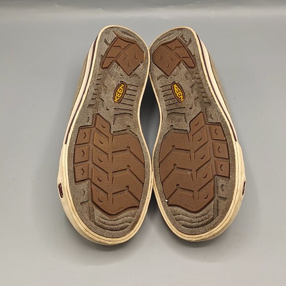 KEEN Coronado Vulcanized Vegan Womens Sz 8.5 Low Top Gray Lace Up Sneakers Shoes - Picture 8 of 11